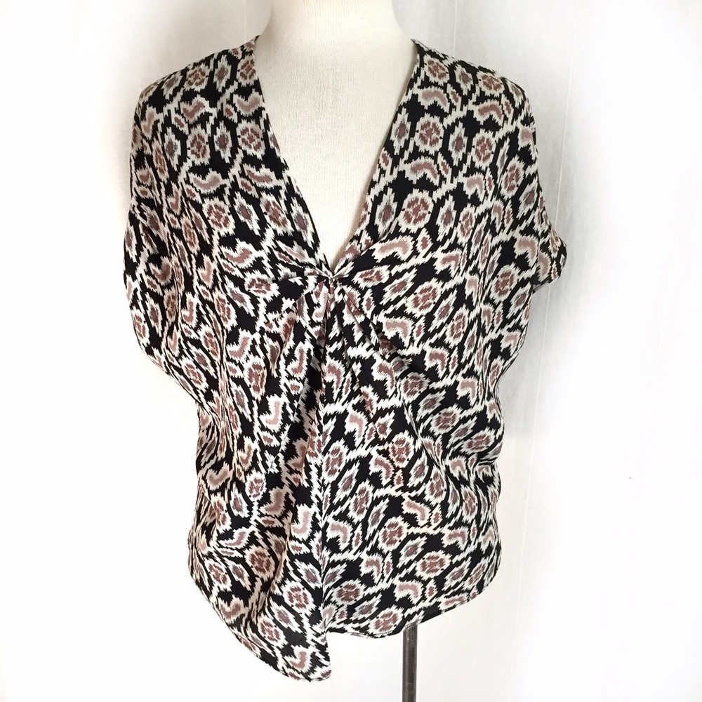 Greylin Oversized Print Top